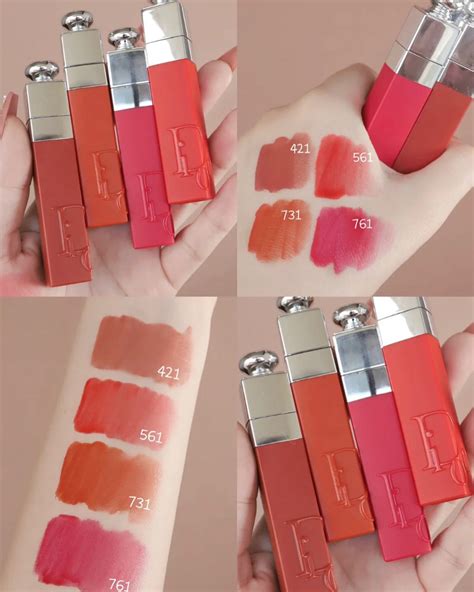 dior lip tint poppy|Dior lip tint shades.